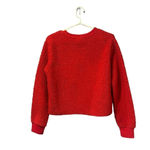 Disney Women's Sequin Mickey Mouse Nubby Fleece Sweatshirt Size Small Photo 3