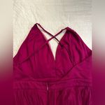 Maniju pink tulle maxi prom formal dress Photo 6