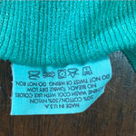 Michael Stars  Women’s Scoop Neck Green Metallic Tank Top One Sz Cotton Nylon Y2K Photo 2