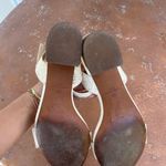 Cole Haan  block heel cream classy sandals sz 7.5 Photo 5