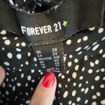 Forever 21 Black Polka Dot Wide Leg Dress Pants 2X Loose Flowy Contemporary Photo 8