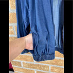 Lanvin X Acne bomber jacket medium Blue Photo 11