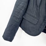 Loft  Womens Black Blazer‎ 100% Linen Office Workwear Summer Career Jacket Size S Photo 1