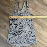 Lululemon Studio Racerback Tank Top Star Crushed Silver Fox Deep Navy Size 6 Blue Photo 5