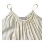 Allison Joy women’s extra small ivory pleated cami loose lightweight tank top Photo 6