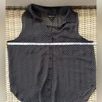Wet Seal  VINTAGE 90’s Sheer Polka‎ Dot Sleeveless Blouse large layered timeless Photo 4