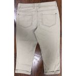 Faded Glory  Womens Capri Pants Size 8 Urban Khaki Cotton Blend Casual Style Photo 3