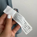 ALLSAINTS  Blue Lightweight Modal Long Sleeve Sweater Top Size Large Photo 4