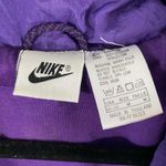 Nike Vtg 80's Women's Purple Graphics Full Zip Light Jacket Size M Photo 2