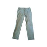 Lila Ryan Women's Pants Size 8 Green Casual Flat Front inseam 27 Photo 3