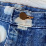 Wrangler Urban Renewal x  Distressed Polka Dot Denim Shorts Photo 3
