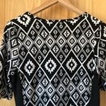 Rue 21 Southwestern Aztec tribal print scoop neck bodycon dress size L Photo 5