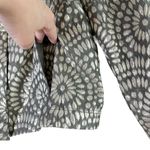 Etcetera  Metallic Floral Jacquard Blazer‎ Jacket in Silver & Grey, Size 8 Photo 6