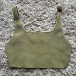 Aritzia Babaton Sculpt Knit Squareneck Cropped Tank Top Photo 0