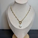 Handmade Gold Pearl Necklace | 20 Inches | Waterproof & Tarnish Resistant Photo 0