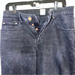 ASOS  Women’s High Waisted Black Denim Straight Leg Jeans‎ Distressed Size 33” Photo 7