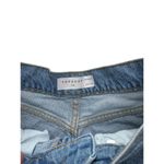 Topshop  Women's High Rise Denim Mom Cuffed Shorts US 2 Summer Spring Photo 1