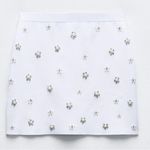 ZARA BEADED JEWEL KNIT MINI SKIRT Photo 1