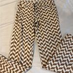 PacSun  brown and white checkered low rise jeans  Photo 0