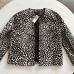 Ann Taylor NWT Leopard Print Blazer Jacket Photo 1