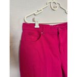 Gloria Vanderbilt  Amanda Fuchsia Crop Jeans 16 Photo 2