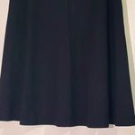 Adrienne Vittadini  Studio Women Black Basic Solid Rayon Ruffle Midi Skirt 12 Photo 2