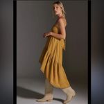 Anthropologie  Maeve High-Low
Strapless Bow Tie Midi Dress Size L MSRP $160.00 Photo 1