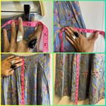 Sag Harbor Vintage prophecy petite by A line skirt small floral Photo 2