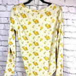 Free People Dylan Thermal Floral Bodysuit - Sunny Weather - XL Photo 10