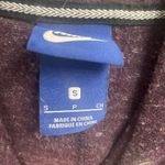 Nike  Slub Knit Hoodie Size Small Heathered Logo Graphic Lighweight Photo 1