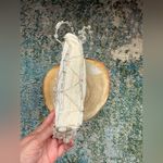 Vintage Y2K Eyeful beaded floral bridal wedding purse White Photo 6