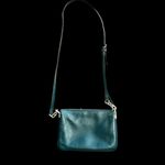 Kate Spade Dark green triple gusset crossbody bag. Photo 2