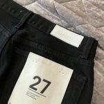 RE/DONE 70s Low Rise rider Bell Bottom Black Jeans Size 27 NEW vintage flare leg Photo 4