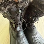 Dream Paris Dream Pairs Women’s Snow Boots Black Waterproof Fur Winter Size 6 Photo 7