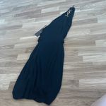 Gucci NWT  one shoulder chain detailing bodycon ruched draped dress Photo 9