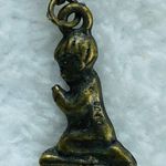 Mother Brass Bronze Color Pin Brooch Dangles Boy Girl Shoes Heart Charm Photo 7