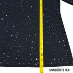 Neiman Marcus  Navy Sequin 100% Cashmere Blouse Elegant Mother of the Bride L Photo 7