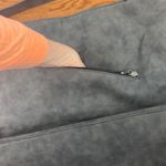 Kensie Shoulder Purse Hand Bag Gray Pink Vinyl Zipper Closure Travel Photo 6