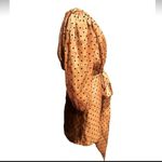 4SI3NA Alora Shimmer Polka Dot Minidress In Gold and Black size L NWOT Size L Photo 7