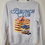 Brunch club women's gray sweatshirt size Large Photo 0