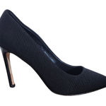  Black Heels Size 8 Donald Pliner Textured Black Stiletto Heels Photo 0