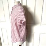 Beach Lunch Lounge Spencer pink and white button down shirt Photo 7
