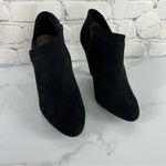 Apt. 9  Noon Black Faux Suede Booties Side Zip 7 Photo 5