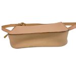 Madewell  The Simple Pouch Belt Bag in Linen Cream Leather Photo 5