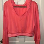 Free People Movement FP Movement Pink Cropped Hoodie Photo 0