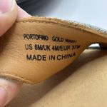 Reverse Revere Portofino Leather Sandals Shoes Size 6M Strap Extensions Comfort Photo 7