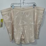 All In Motion French Terry Cotton Shorts Ivory 5” Women’s Plus 3X XXXL 24-26 Photo 3