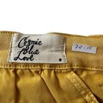 Cosmic Blue Label Yellow Stretch Ankle Jeans Women Size 27 | 72 Photo 2