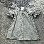 Stone Cold Fox Baby Dress Striped Gray 1 Photo 0