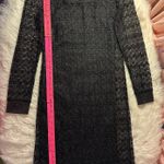 Jonathan Martin NWT Black Lace Metallic Sheath Dress Size 10 Stretch Lined Photo 11